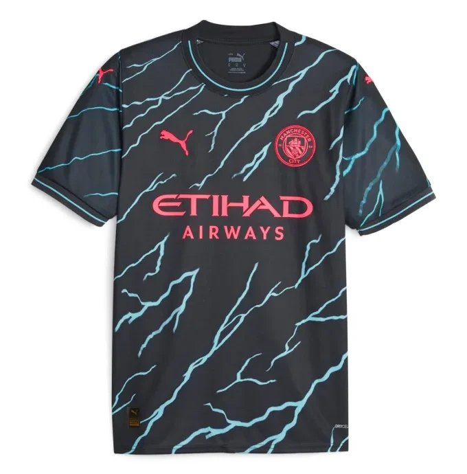 Man City Men’s Third 23/24 Soccer Jersey