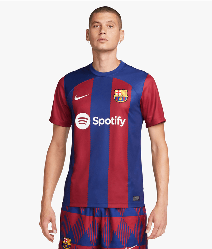 Mens Nike Barcelona Stadium Home 23/24 Jersey
