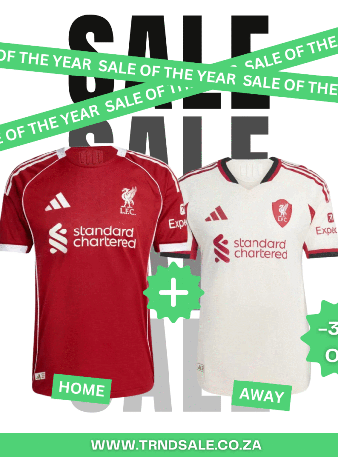 x2 Liverpool Fan Jerseys ( 1 Home & 1 Away) 25/26