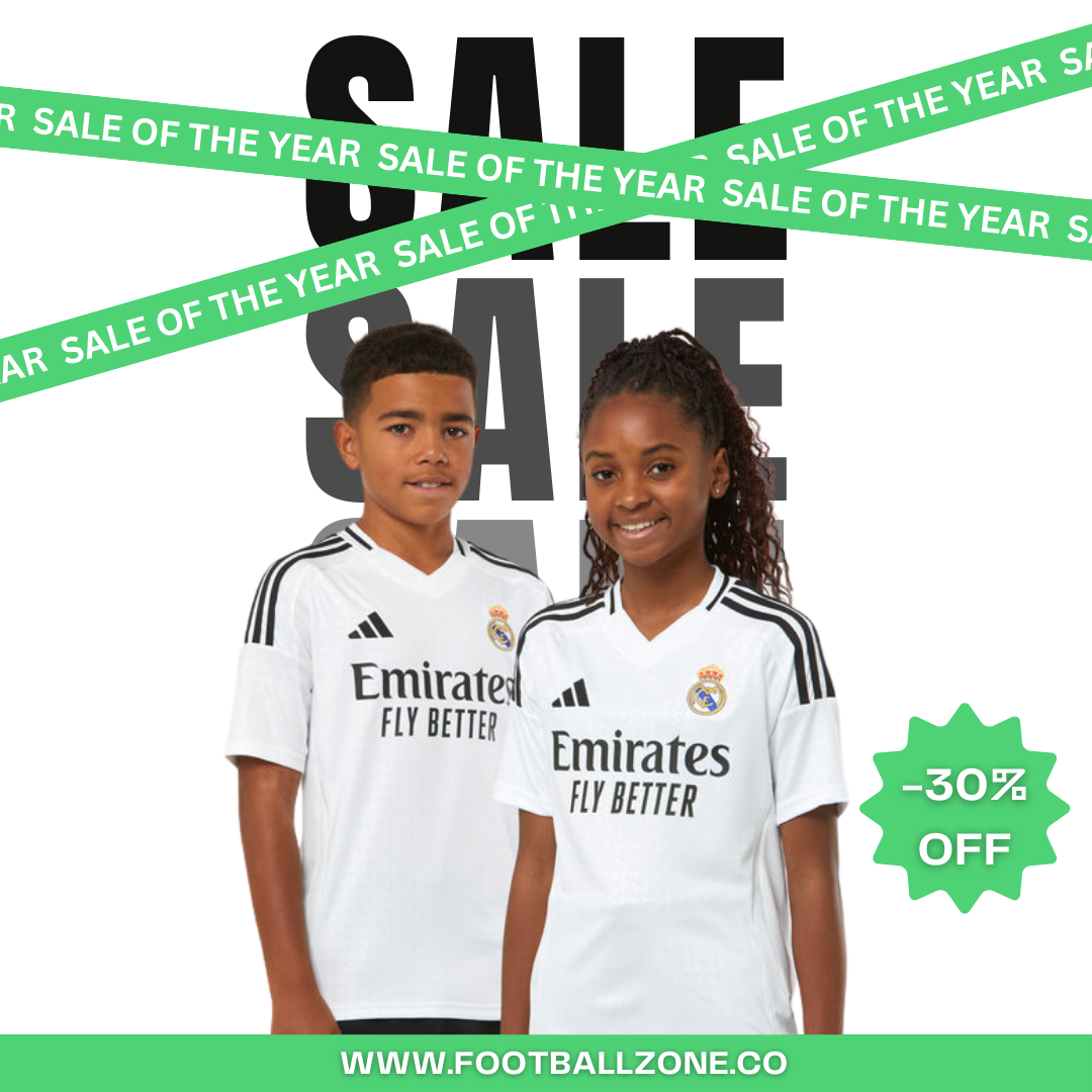 Junior Real Madrid Home Kit 24/25-Jersey & Shorts
