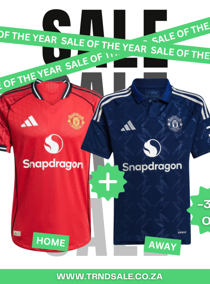 x2 Man United Fan Jerseys ( 1 Home & 1 Away) 25/26