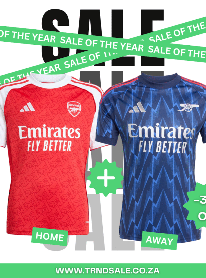 x2 Arsenal Fan Jerseys ( 1 Home & 1 Away) 25/26