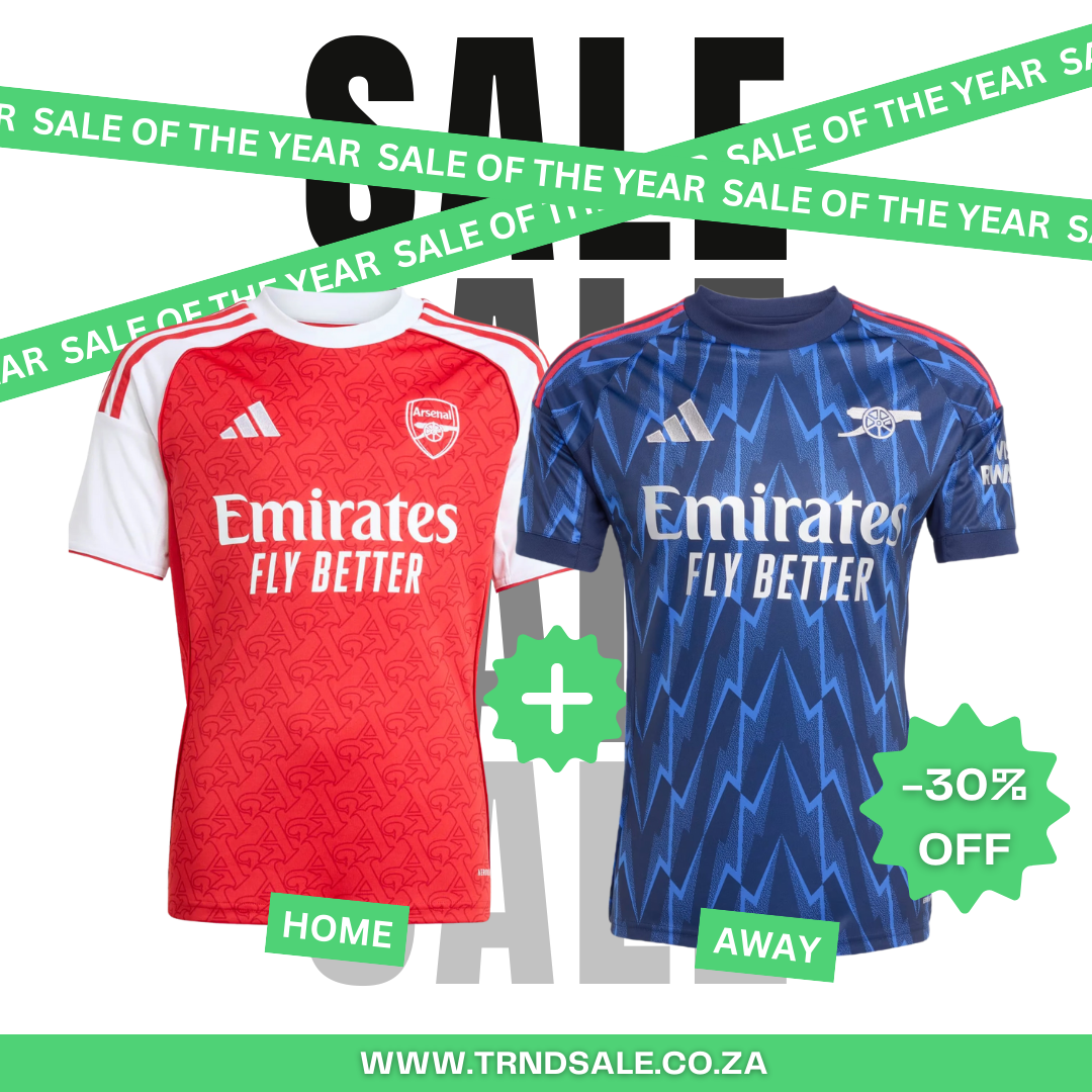 x2 Arsenal Fan Jerseys ( 1 Home & 1 Away) 25/26